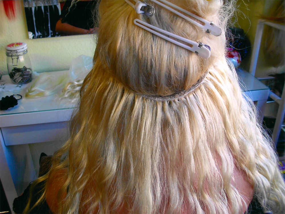 Tressen bei Rhoda Millner Friseursalon Gelsenkirchen